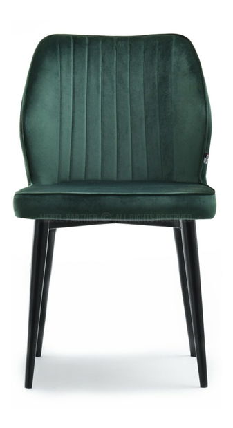 Židle Greta K (zelená + černá)