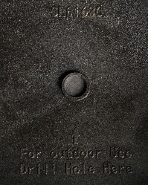 Květináč GANIO 60x30x30 cm (kámen) (hnědá)