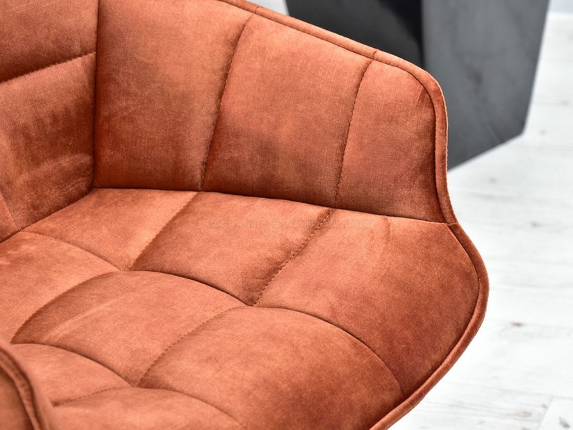 Židle Aranbura (měděná + zlatá)