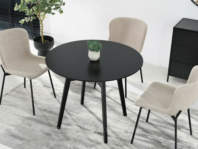 Jídelní stůl Croc (černá)