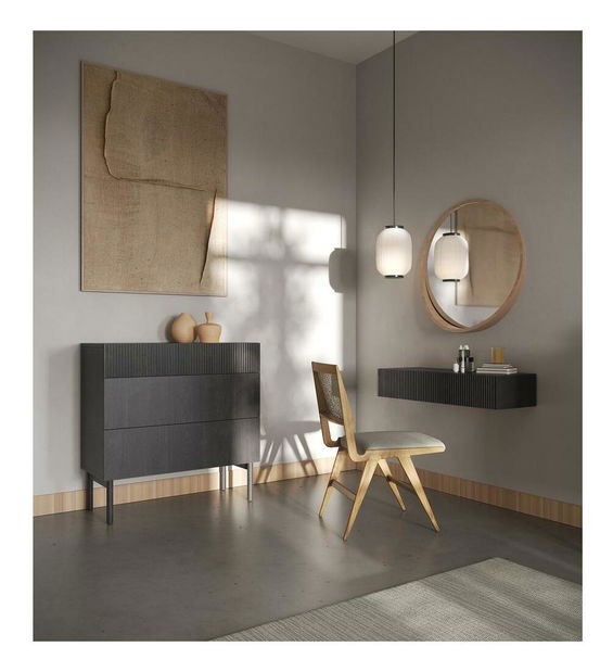 Komoda Noelia N8 (portlandský jasan černý)