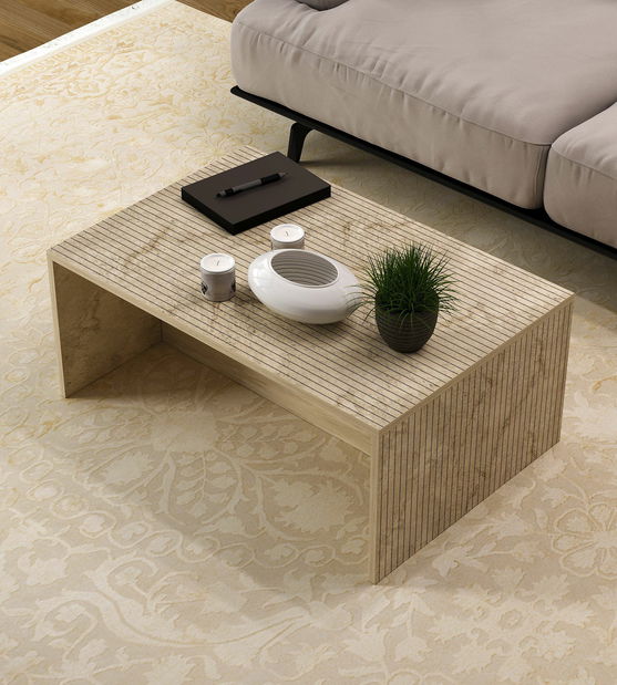 Konferenční stolek Lenia (ořech + dub safírový)