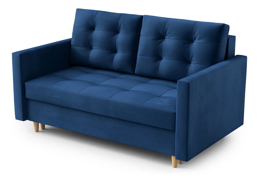 Pohovka dvousedačka Jennifer (tmavě modrá)