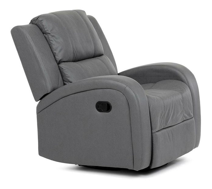 Polohovací křeslo Triple (šedá)