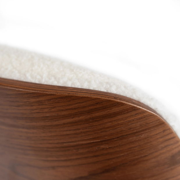  Křeslo s podnožkou Procesion (bílá)