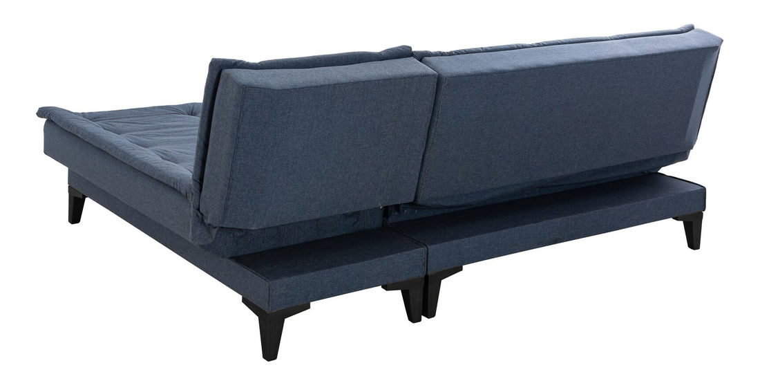 Rohová sedačka Santic (námořnická modrá)