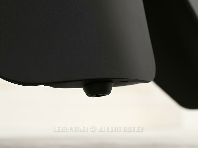 Jídelní stůl Noruega (mramor + černá)