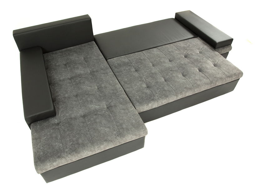 Rohová sedací souprava Katana (tmavě zelená)