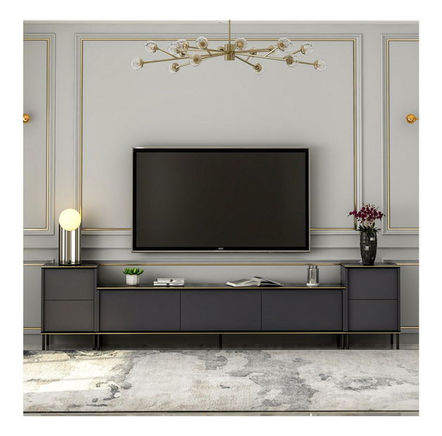 TV stolek/skříňka Iris 1 (antracit)