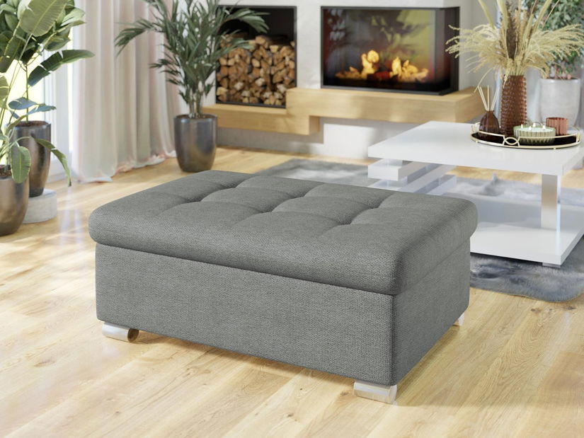 Taburetka Talia (stříbrná)