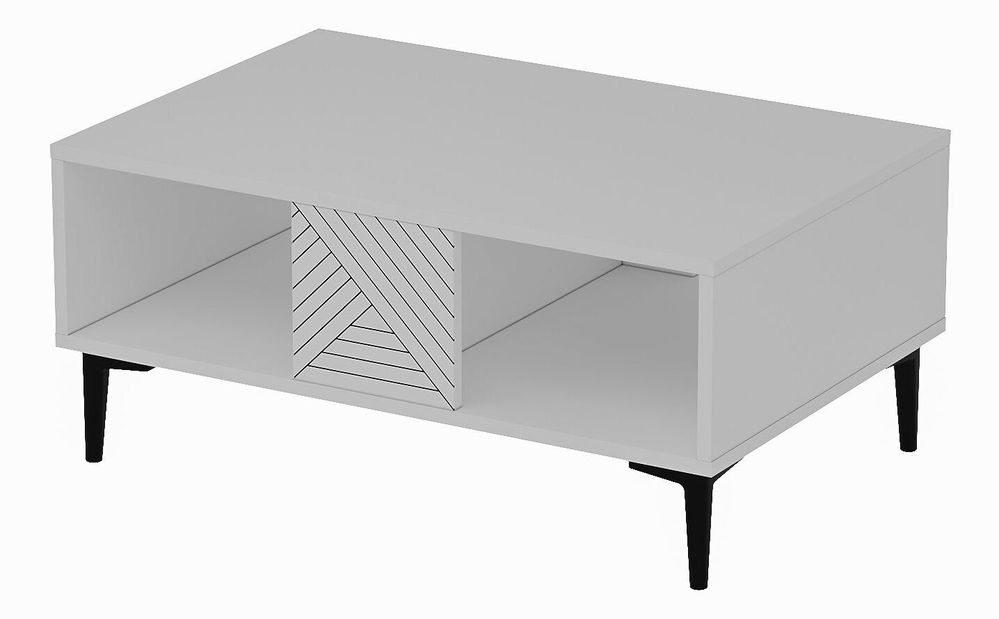 Konferenční stolek Felmento (bílá)