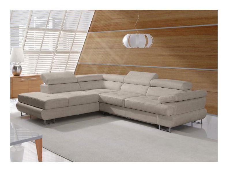 Rohová sedací souprava Bjorn P OTM-2 (hnědý melír) (L)