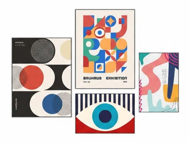 Obraz Madaf 12 (vícebarevné) (4 kusy)