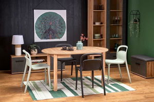 Rozkládací jídelní stůl 102-142 cm Ralllon (dub craft) (pro 4 6 osob)