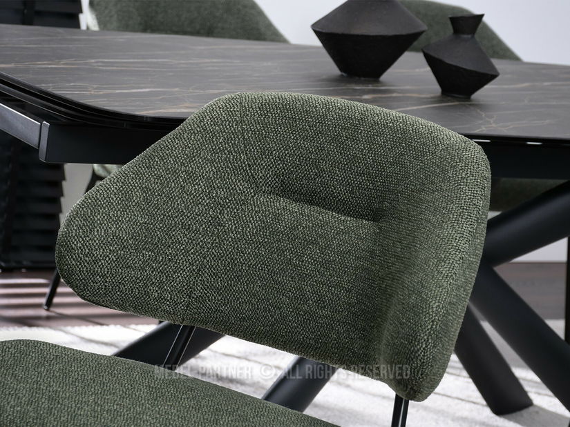 Židle Estrida K (zelená + černá)