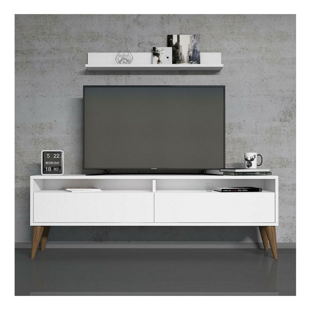 Obývací stěna Berta (bílá)