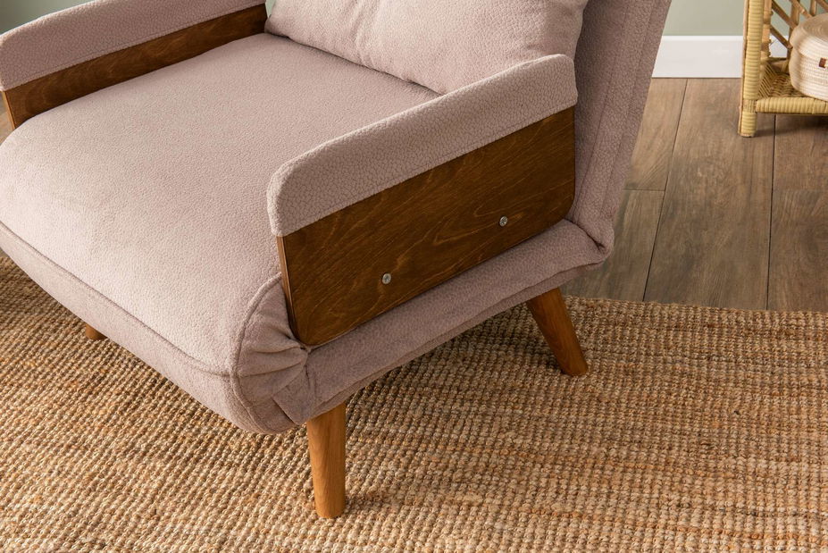 Křeslo Como S (hnědá)