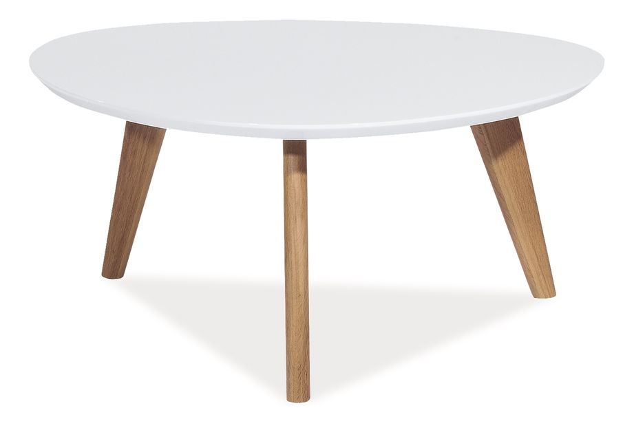 Konferenční stolek Milan L3 (bílá)