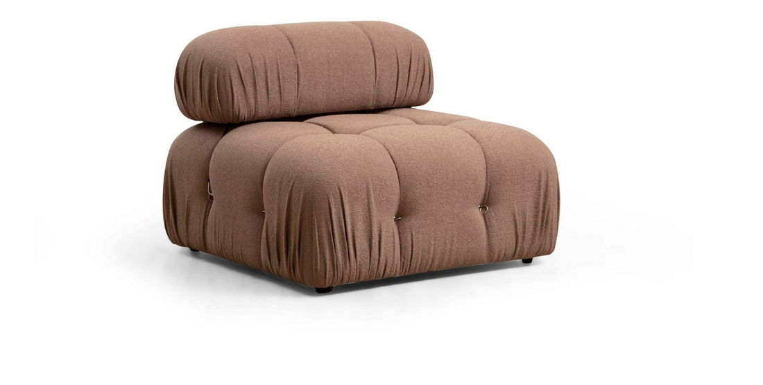 Křeslo Bubel (hnědá)