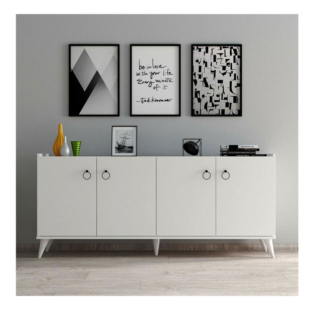 Skříňka Lesetu 1 (bílá)