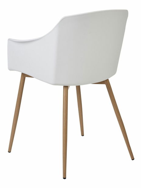 Set 2 ks jídelních židlí Fonza (bílá)