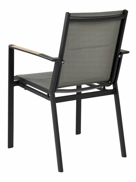 Zahradní sestava Olmza (černá + šedá)