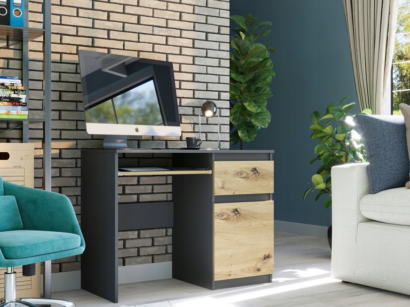 PC stolek Neller (antracit + artisan)