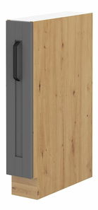 Dolní kuchyňská skříňka Lucid 15 D CARGO BB (dub artisan + dustgrey)