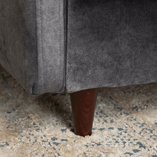  Set 2 kusů pohovek Trapany (šedá)