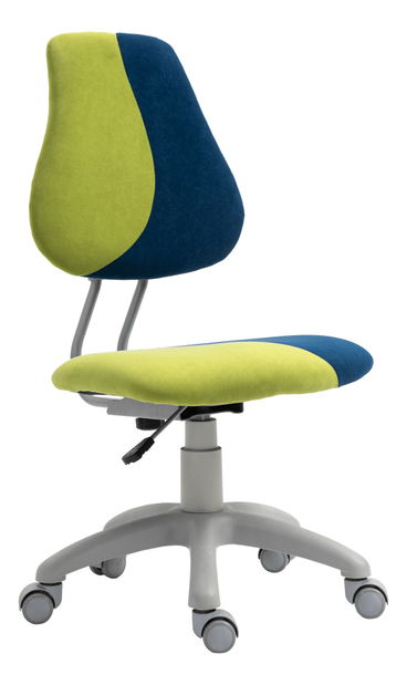 Dětská židle Rachel (zelená + modrá)