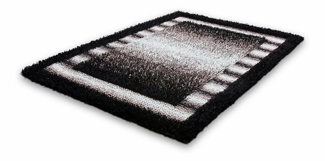 Ručně tkaný koberec Sepia 100 Black