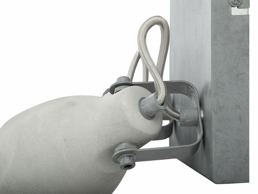 Závěsná lampa Mareno IV (světle šedá)