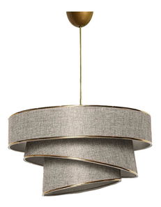 Stropní svítidlo Luxedanto 2 (béžová + zlatá)