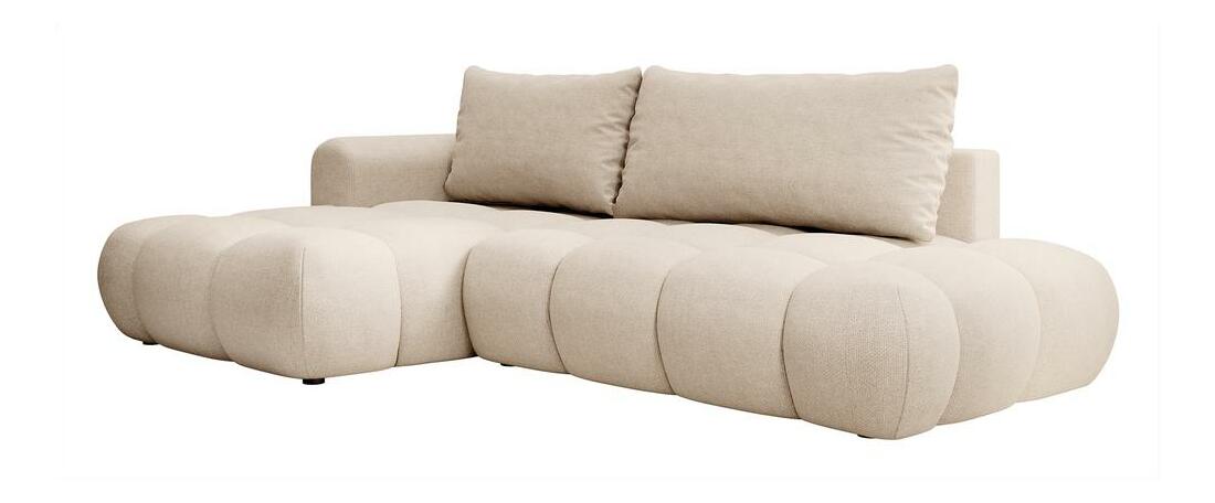 Rohová sedací souprava Ombre (L) (béžová + černá)