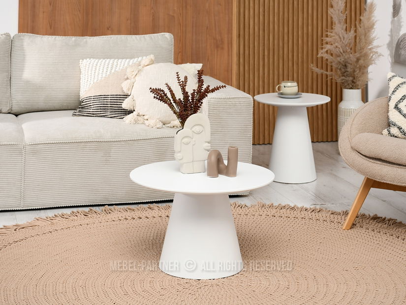 Konferenční stolek Otava 60 (bílá)