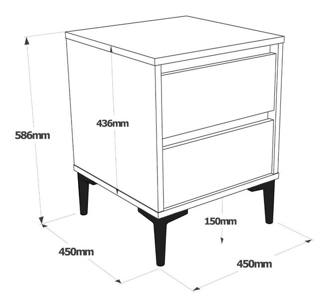 Sada nábytku do dětského pokoje Arvokan (hnědá + antracit)