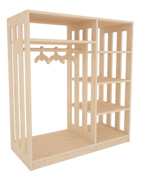 Dětský šatní organizér Smalinka 1 (bříza)