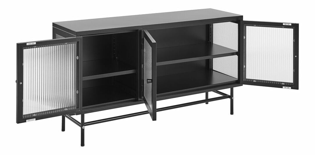 Vitrína Deirdre (černá) *výprodej