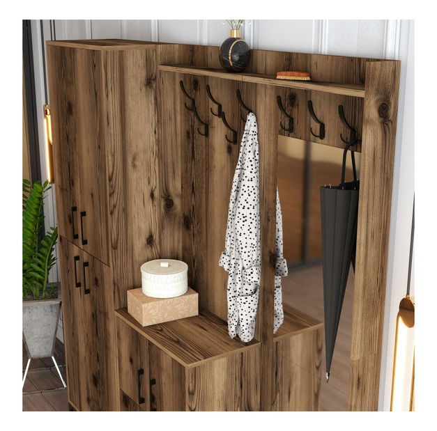 Předsíňová stěna Betina ABC (ořech)