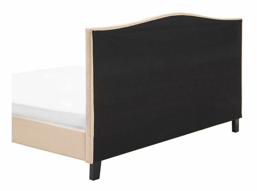 Manželská postel 180 cm MONTHY (s roštem) (béžová)