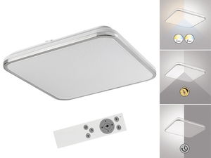 Stropní multifunkční svítidlo Babefit HERO 3479 (chromová + bílá)