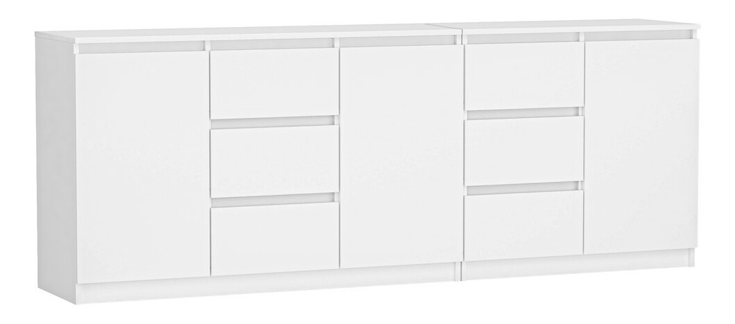 Set 2ks. komod Cervantina 1 (bílá)