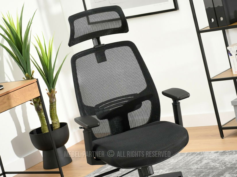 Kancelářské křeslo Largindo (černá)