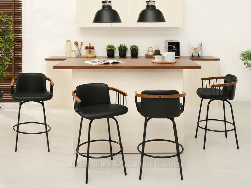 Židle Hectore (ořech tmavý + antic)