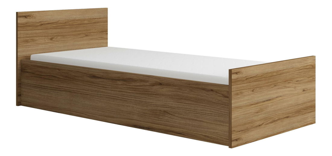 Jednolůžková postel 80 cm Manton M28 (dub catania)