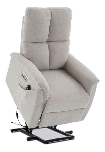 Polohovací křeslo Tesalureza (krémová)