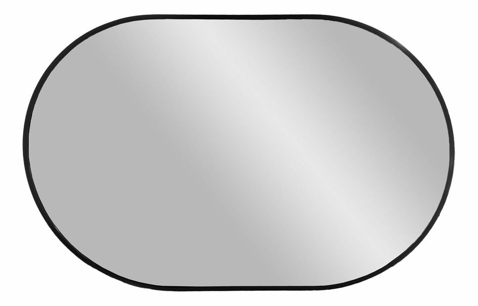 Zrcadlo Midelia 6 (černá)