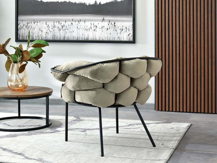 Relaxační křeslo Piplio (černá)