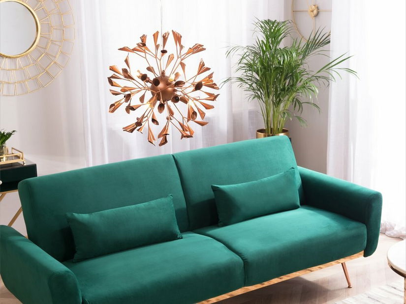 Závěsná lampa Fotse (měděná)