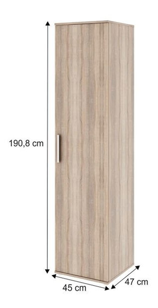 Policová skříň Gleo Typ 3